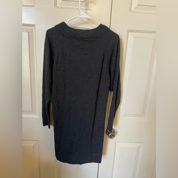 Calvin Klein Grey Sweater Dress - Picture 2 of 4